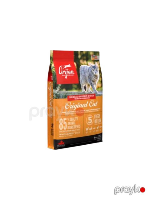 Quru yem Orijen Fresh or Raw pişiklər üçün, quş və balıq əti ilə 1.8 kq — Bakı