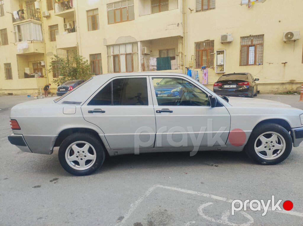 Mercedes 190, 1.8 L, 1991 il, 323 400 km — Avtomobillər, Bakı (4)