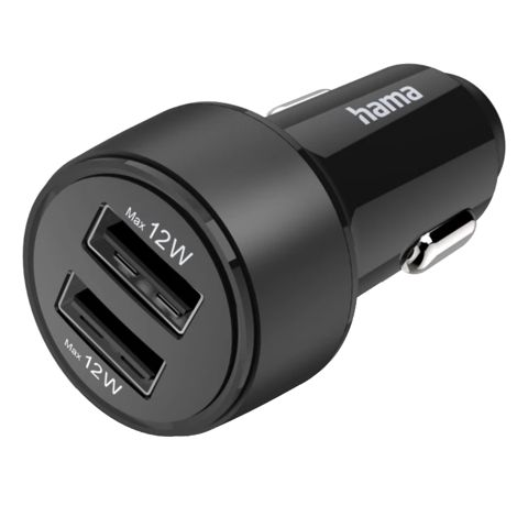 Avtomobil üçün adapter Hama 12W 00201950 Black — FM, Bluetooth adapters and chargers