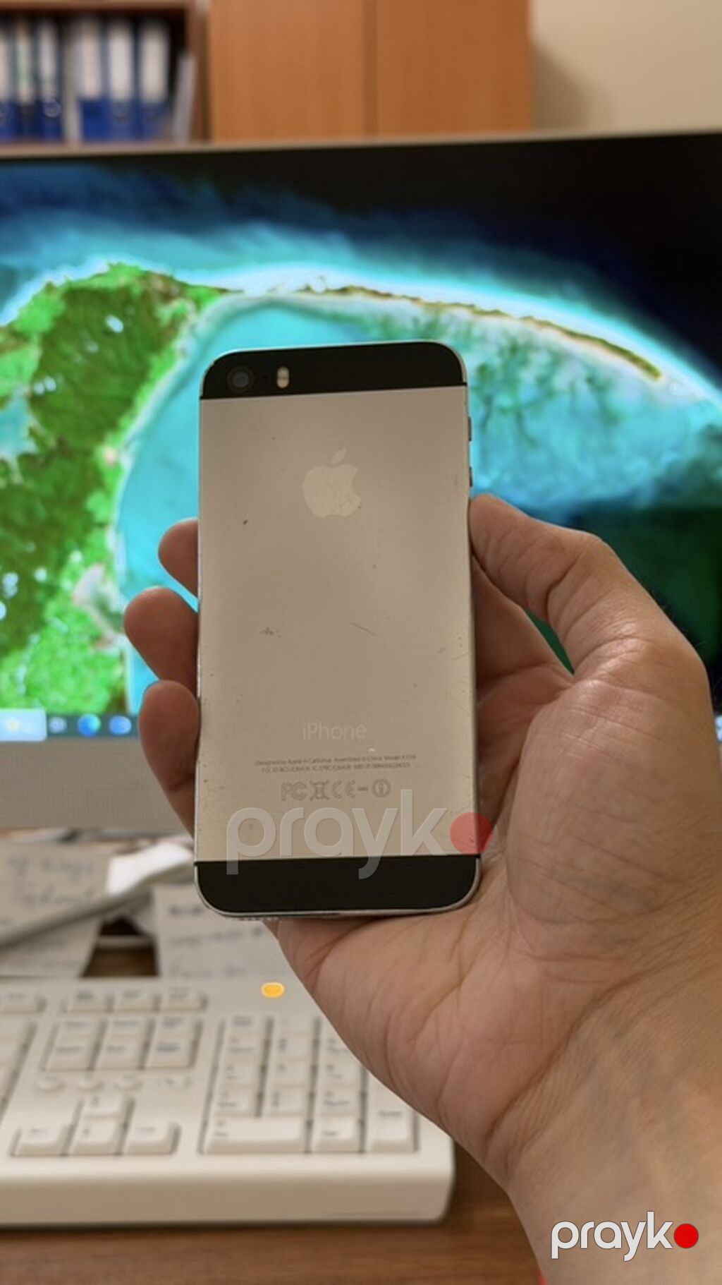 IPhone 5s, 16 GB, Qara, Barmaq izi — Apple iPhone, Bakı (2)
