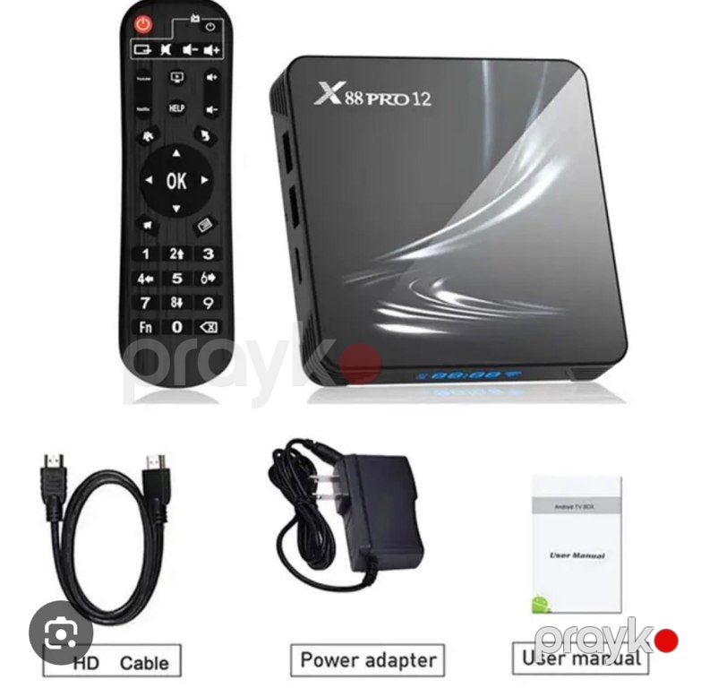 Android TV box 8 RAM 128 GB Android 12 — TV və Video, Bakı (4)
