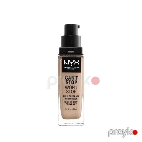 Maye tonal baza NYX Professional Makeup Can't Stop Won't Stop 24-Hour Full Coverage Foundation 05 Light 30 ml — Bakı