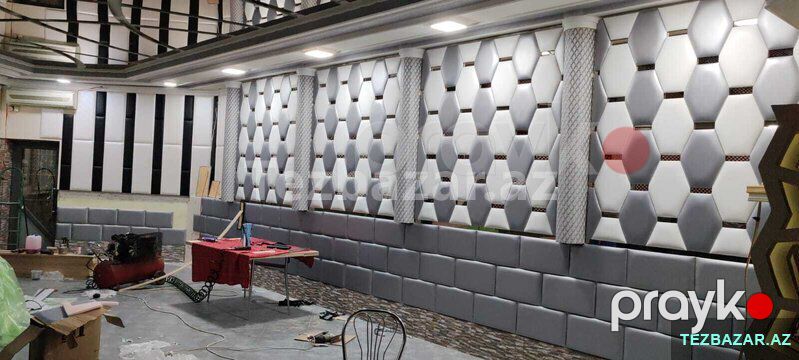 Divar panel çarpayıların sifarişi — Mebel, Bakı (6)