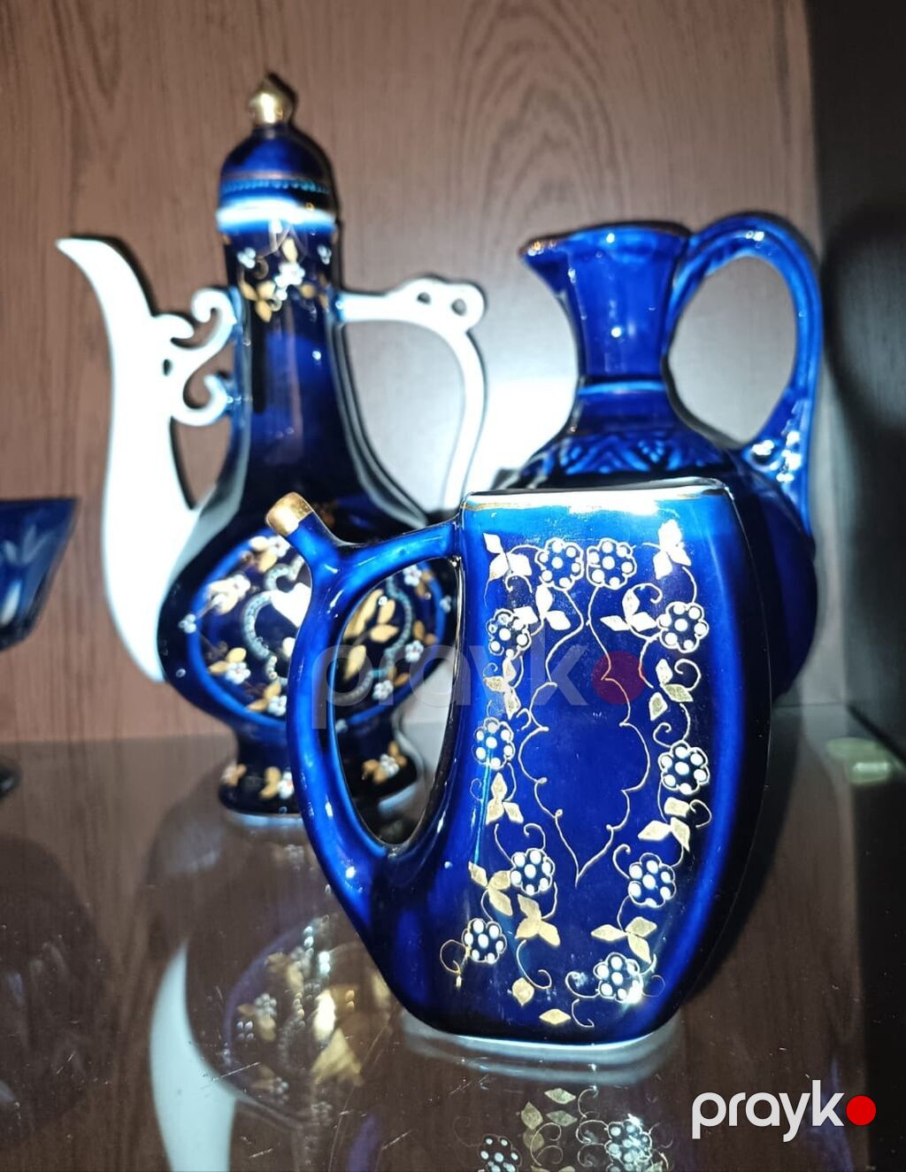 Rəng - Qızılı, Şüşə — Süfrə qabı, Bakı (9)