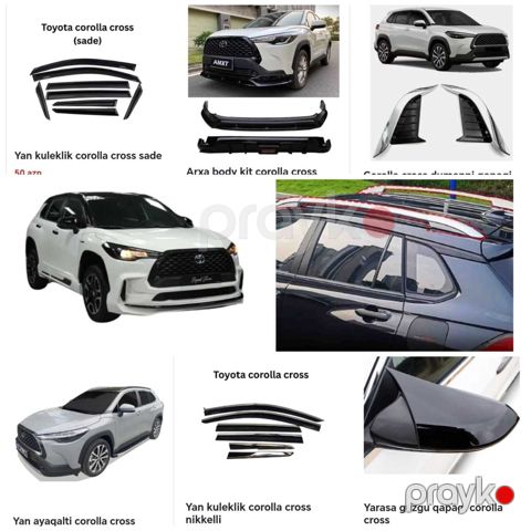 Toyota Corolla Cross aksesuarları — Bakı