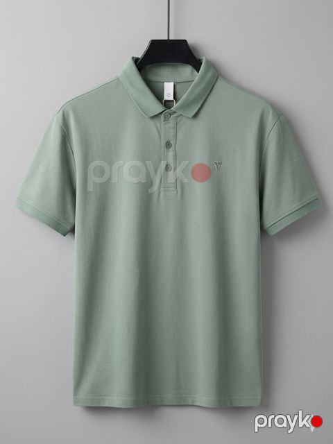 Kişilər üçün polo 2370358. yaşıl, pambıq, ölçü XL — Bakı