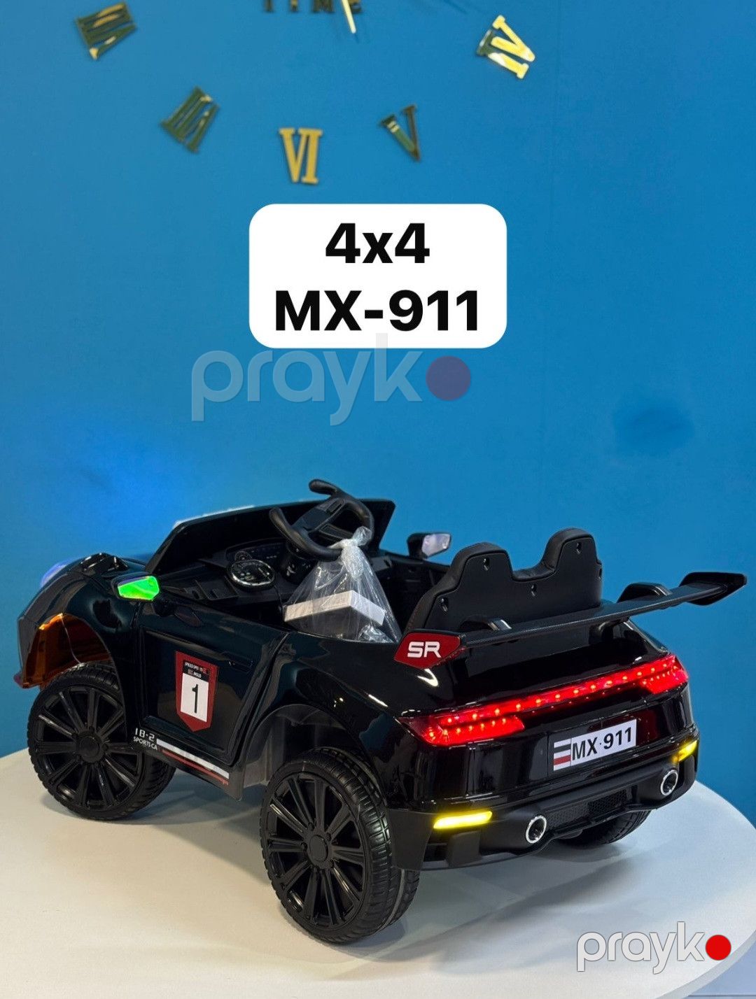 Uşaq elektrik avtomobili MX-911, qara, ARS — Mallar, Bakı (2)