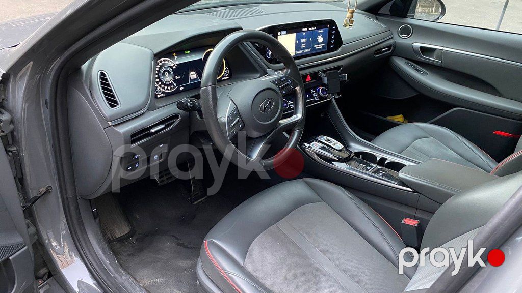 Hyundai Sonata, 1.6 L, 2021 il, 128 000 km — Avtomobillər, Bakı (8)