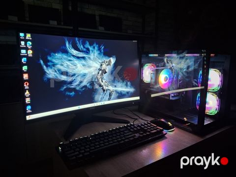 Gaming PC Keys i5 12400F Rtx5060 8gb 27Msi 280hz — Bakı