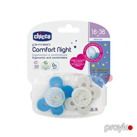 Əmzik Chicco Comfort Lumi, silikon, oğlan, 16-36 ay, N2 — Bakı