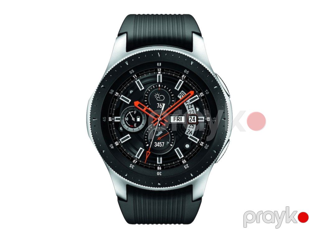 Samsung Galaxy Watch Silver 46mm — Ağıllı saatlar və biləkliklər, Bakı (3)
