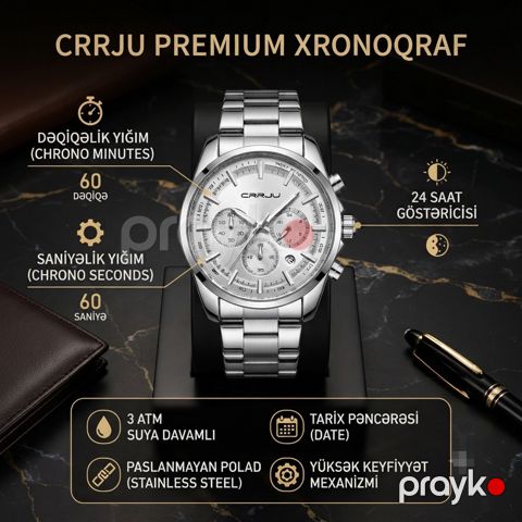 Kişi qol saatı AS-61315 — Bakı