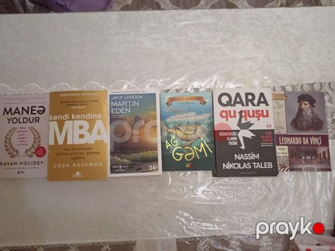 6 ədəd kitab birlikdə satılır. Hamısı birlikdə: 25 AZN — Bakı