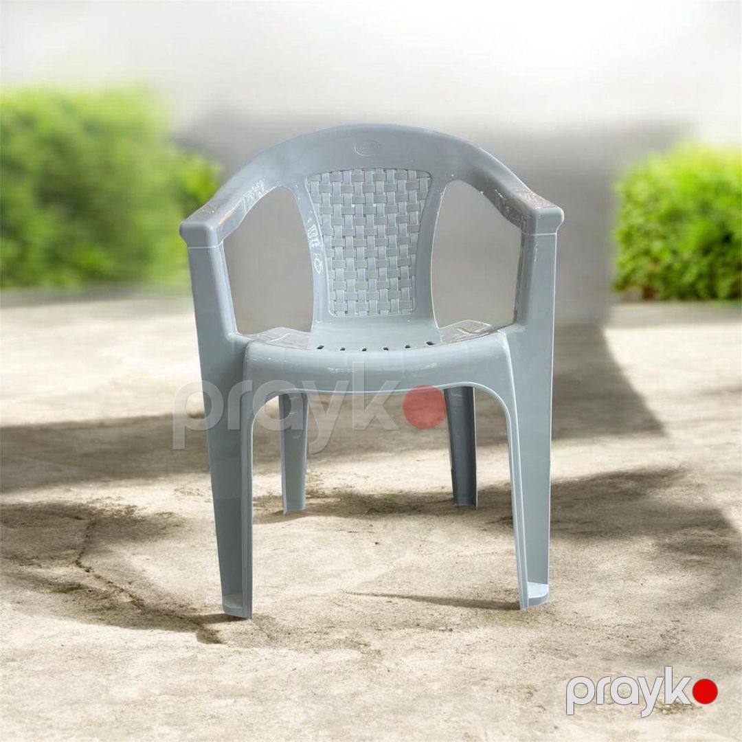 Stul Plastik Oturacaq, boz, qolaltı dayaqlı, sərt, kvadrat, 80x58 sm, 1.8 kq - MBL-2020-3-5456 — Mallar, Bakı (3)
