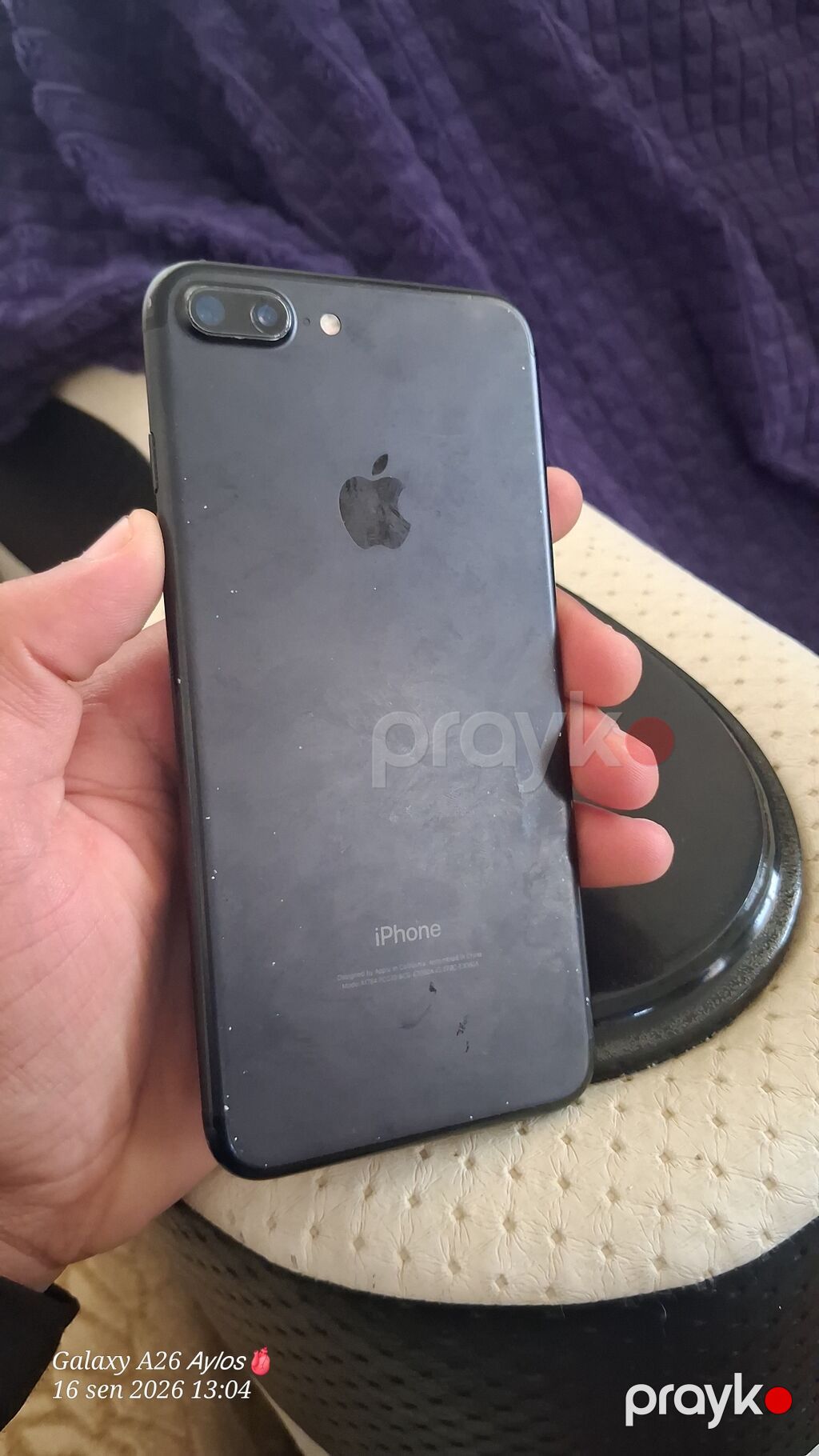 IPhone 7 Plus, 32 GB, Jet Black, Barmaq izi — Apple iPhone, Xırdalan (3)