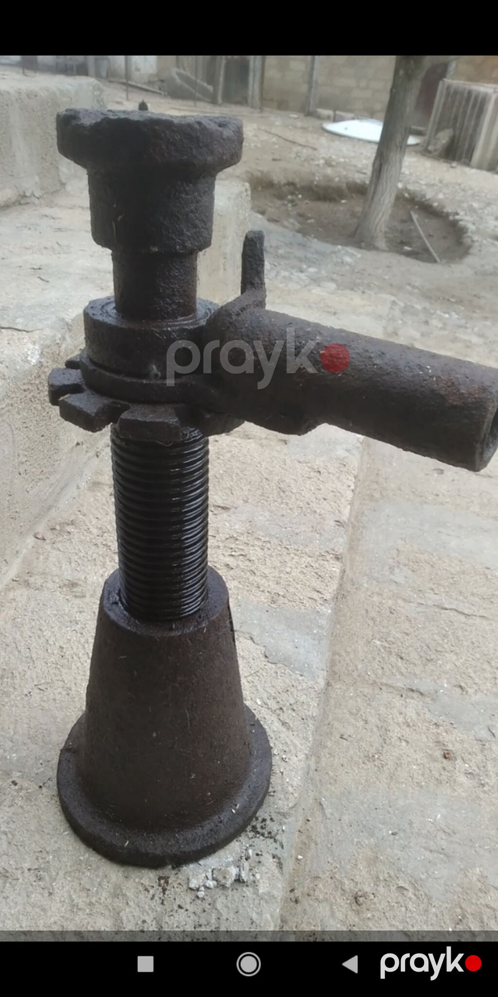 Mexaniki vintli domkrat - Material: tam polad/döküm konstruksiya — Avtomobil aləti, Bakı (2)