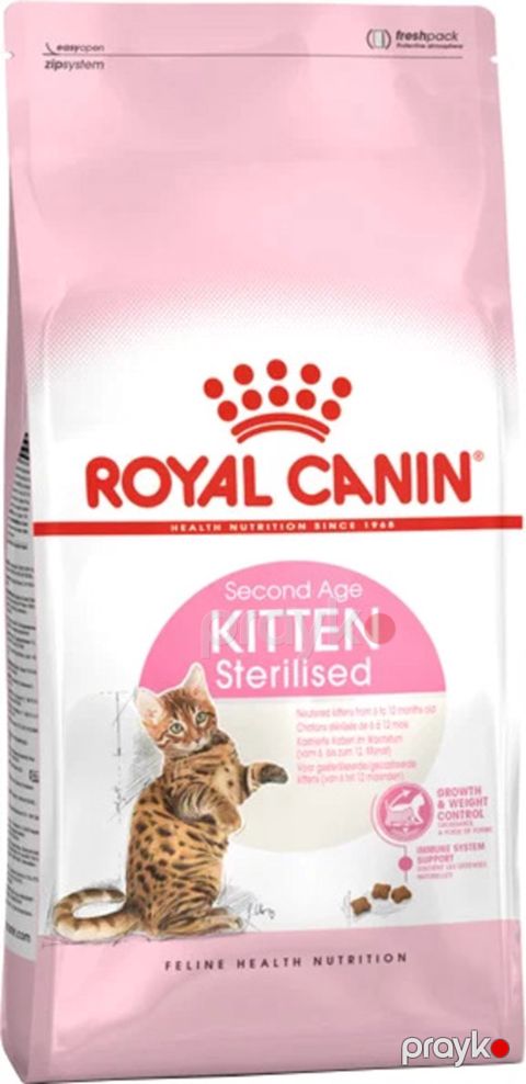 Quru yem Royal Canin Kitten Sterilised, 400 q