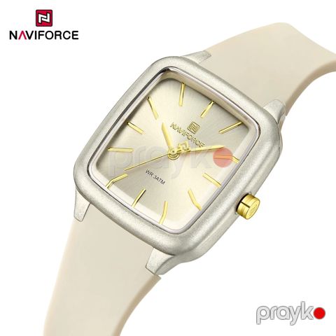 Qol saatı qadınlar üçün Naviforce NF5055 Beige — Bakı