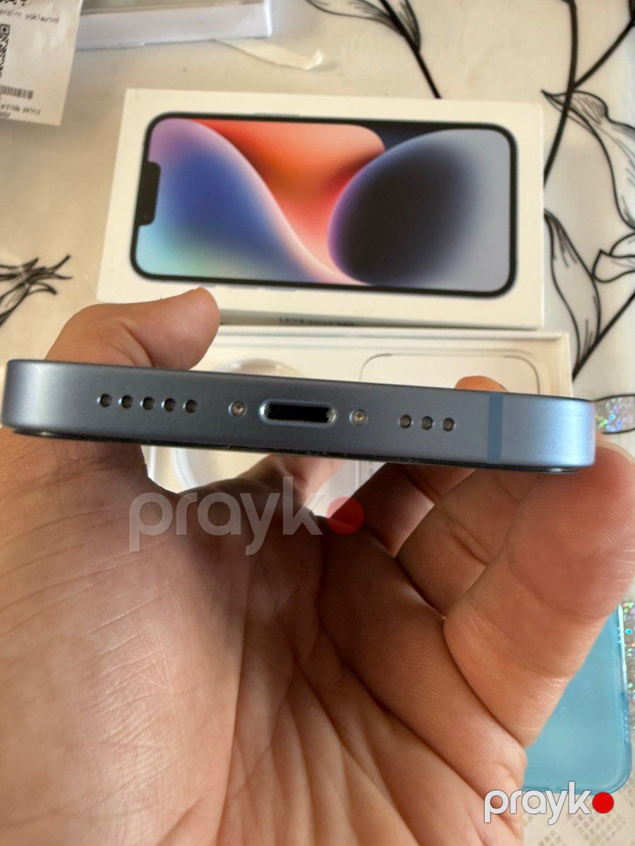 Apple iPhone 14 Blue 128GB/6GB — Smartfonlar, Bakı (4)