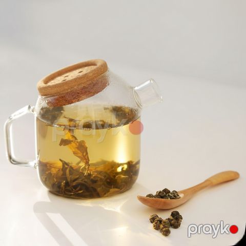 Dəmləmə çaydanı, şüşə, şəffaf, 700 ml — Bakı