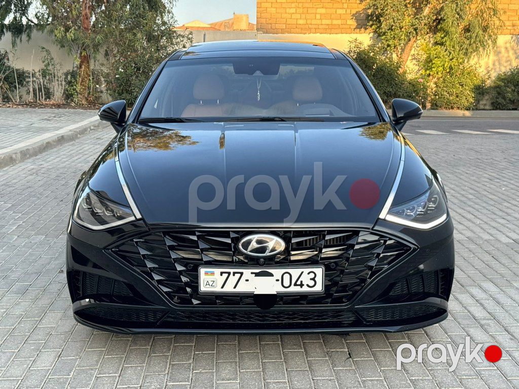 Hyundai Sonata, 1.6 L, 2023 il, 76 000 km — Avtomobillər, Bakı (7)