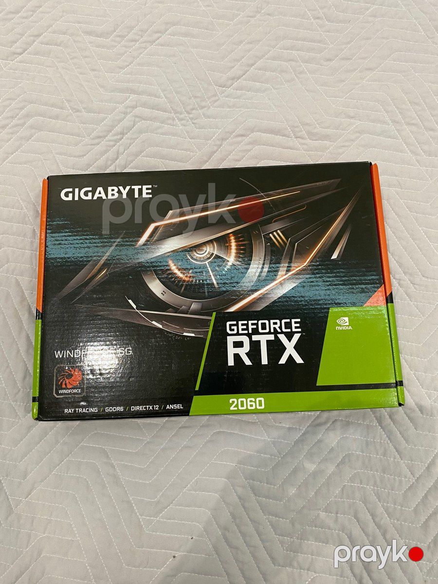 Video kart Gıgabyte RTX 2060 6 GB — Kompüterlər və noutbuklar, Bakı (2)
