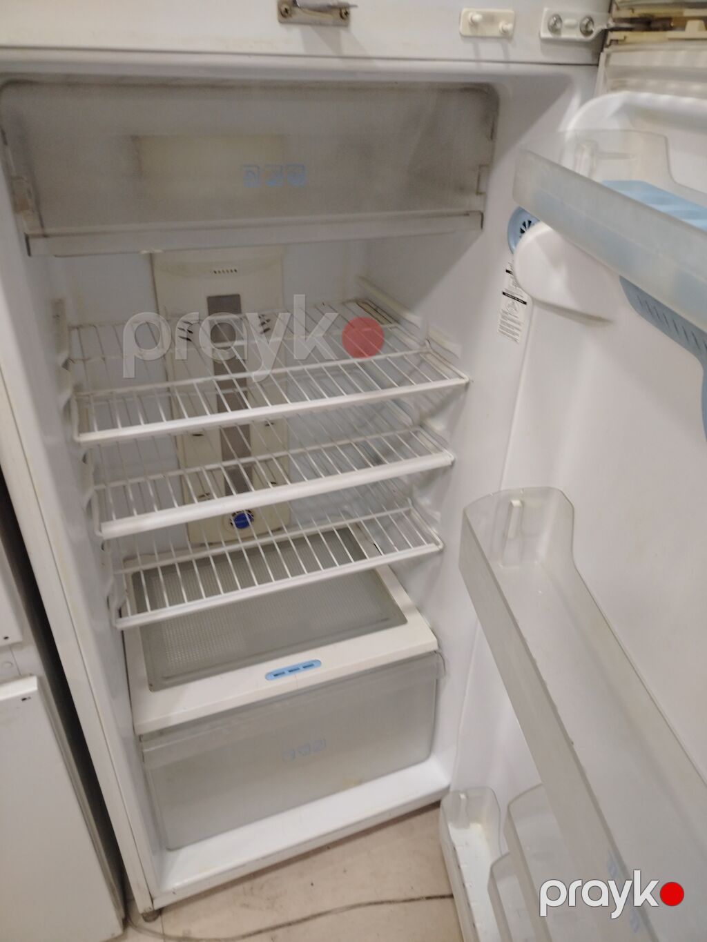 İşlənmiş 2 qapılı LG Soyuducu Satılır, rəng - Gümüşü, Təkərli — Soyuducular, Bakı (4)