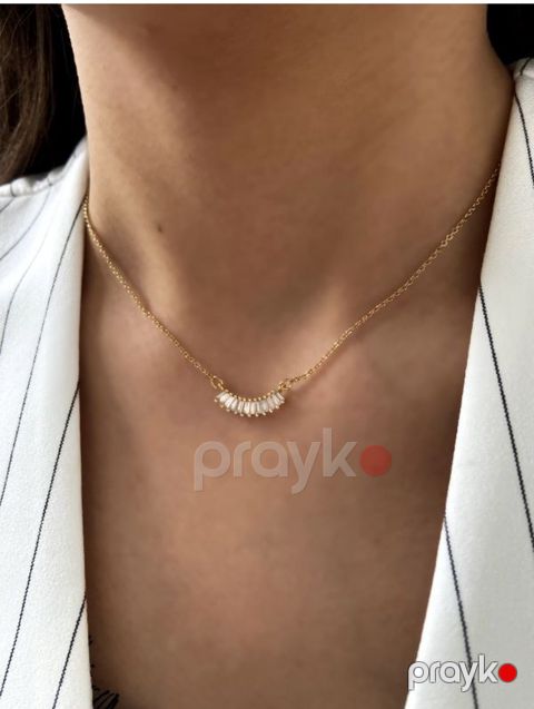 Qadın boyunbağı 4102, paslanmayan polad — Bakı