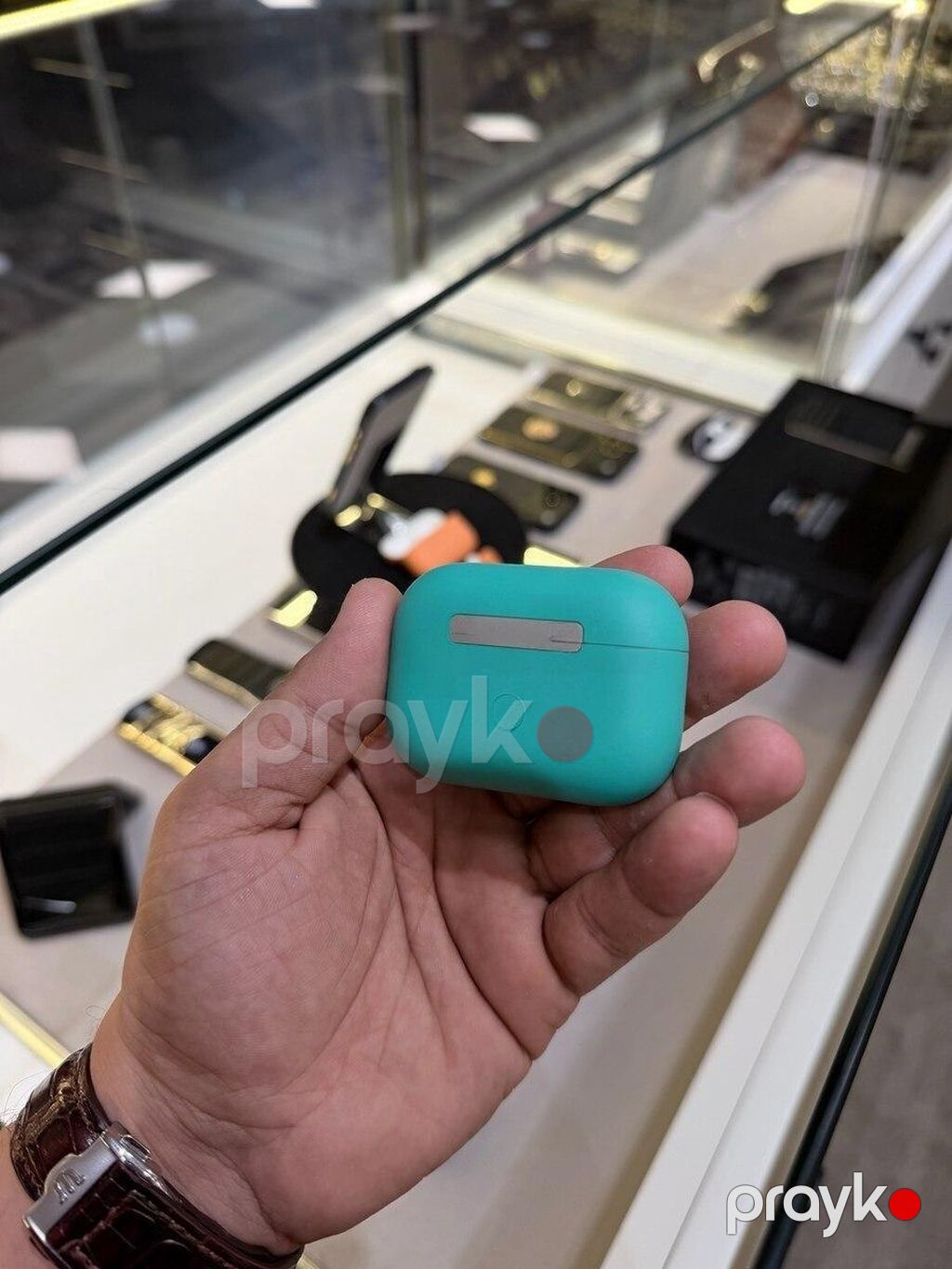 Exclusive Airpod 2 Pro Tiffany Color Exclusive Airpods 2 Pro Tıffany — Qulaqcıqlar, Bakı (8)