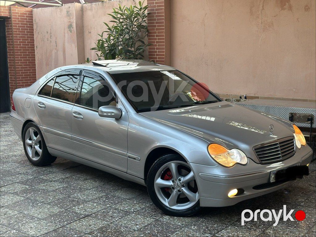 Mercedes C 240, 2.6 L, 2002 il, 200 000 km — Avtomobillər, Bakı (4)