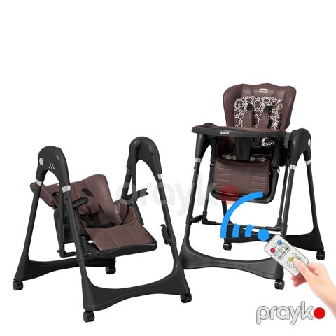 Uşaq yedizdirmə oturacaqları-transformer 4-ü 1-də Kidilo 8200, qəhvəyi — Bakı
