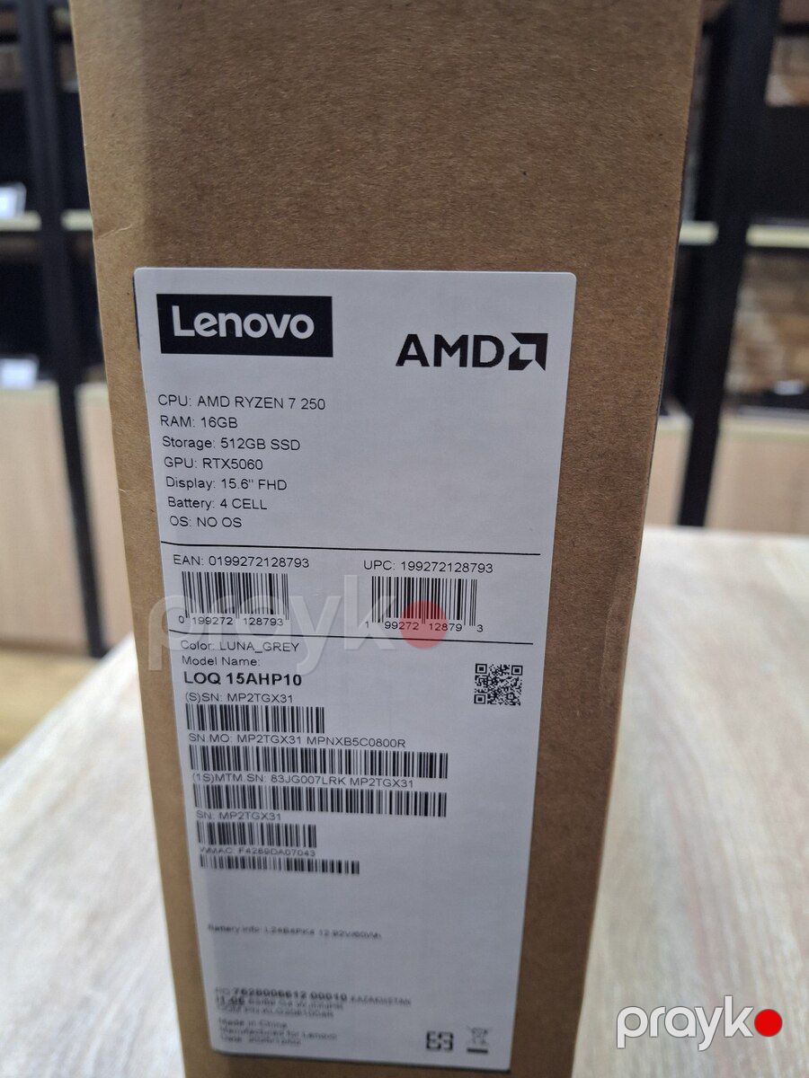Lenovo Loq 15AHP10 Ryzen 7 250 RTX5060 8GB — Noutbuklar, Bakı (7)