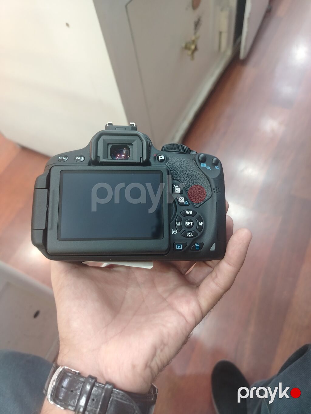 Canon EOS 700D Dslr fotoaparat + Canon EF-S 18-55mm IS II obyektiv — Fotoaparat, Bakı (5)