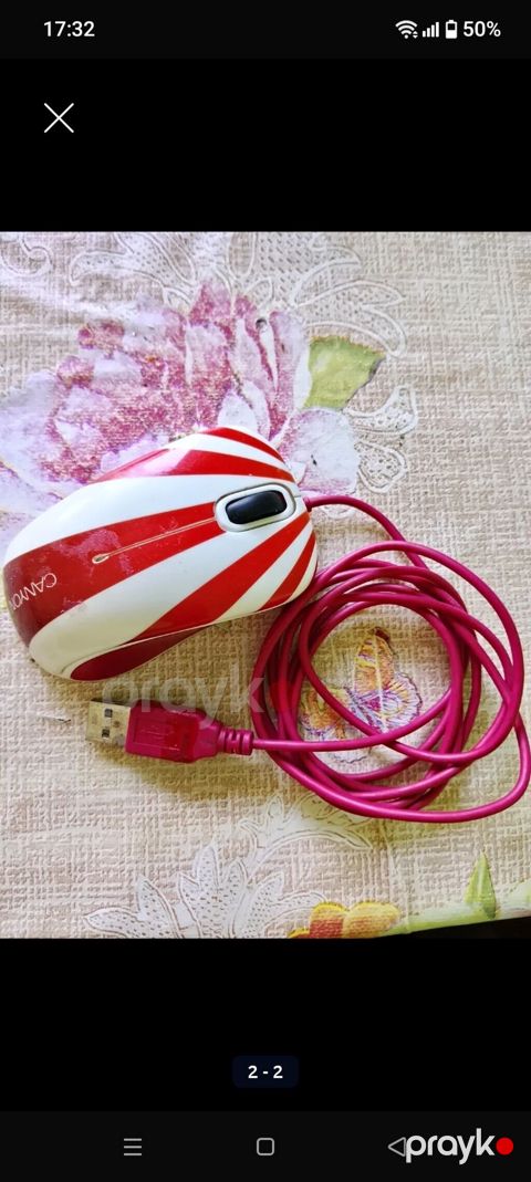 USB simli kompüter siçanı - Brend: Canyon (korpusda loqo görünür) — Mingəçevir