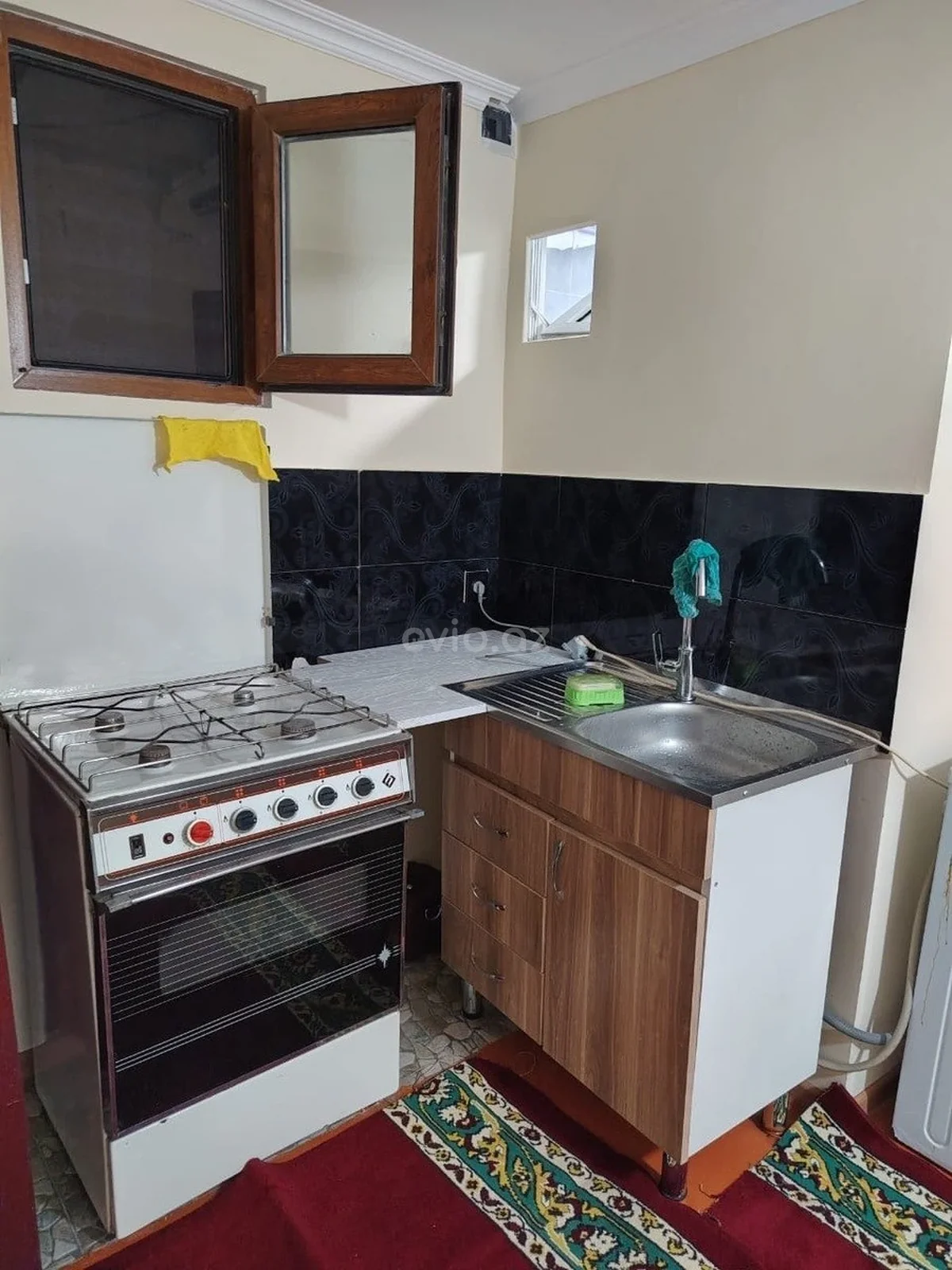 Kirayə 2 otaqlı həyət evi Nərimanov rayonunda — Ev, villa, Bakı (5)