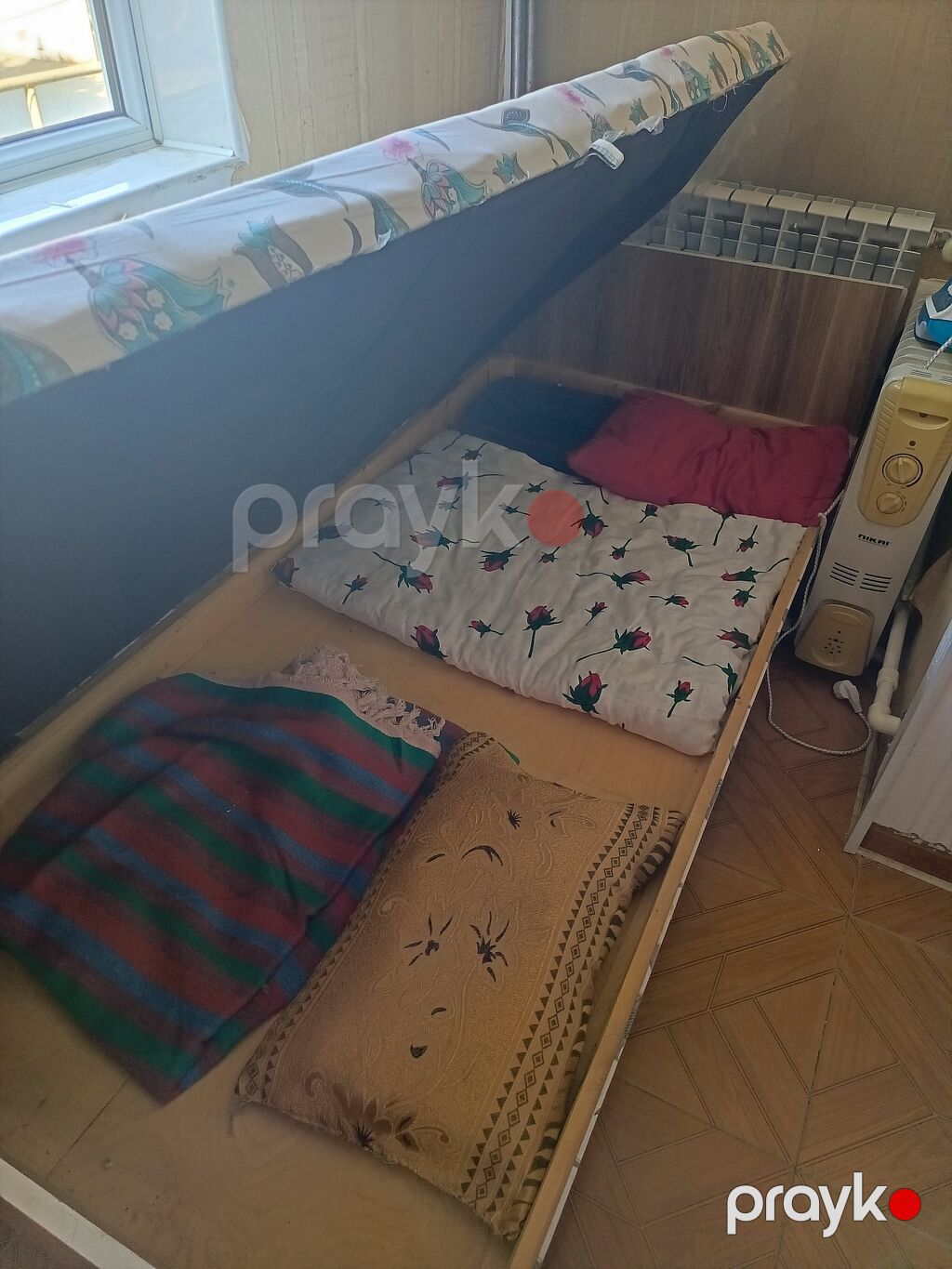 Bir nəfərlik çarpayı – altı sandıqlı - Ölçü: təxmini 90×190 sm (tək — Yataqlar, Bakı (3)