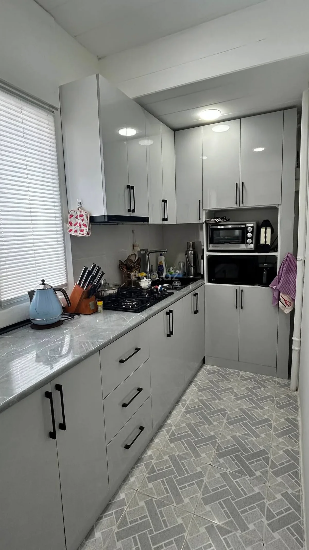 3 otaqlı tam təmirli mənzil satılır Xırdalanda — Mənzil, Abşeron (6)