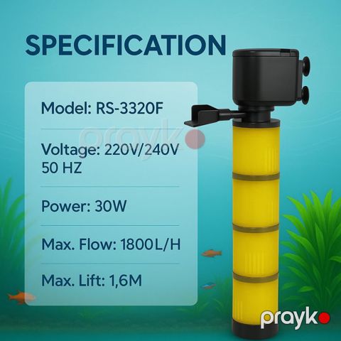 Daxili filtr 2689401, 100-200 l, 1800 L/saat, 30 Vt — Bakı