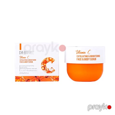Üz və bədən skrabı Dr.Rashel Vitamin C Face and Body Scrub 250 q — Bakı