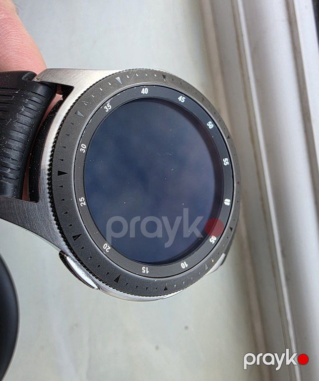 Samsung Galaxy Watch Silver 46mm — Ağıllı saatlar və biləkliklər, Bakı (7)