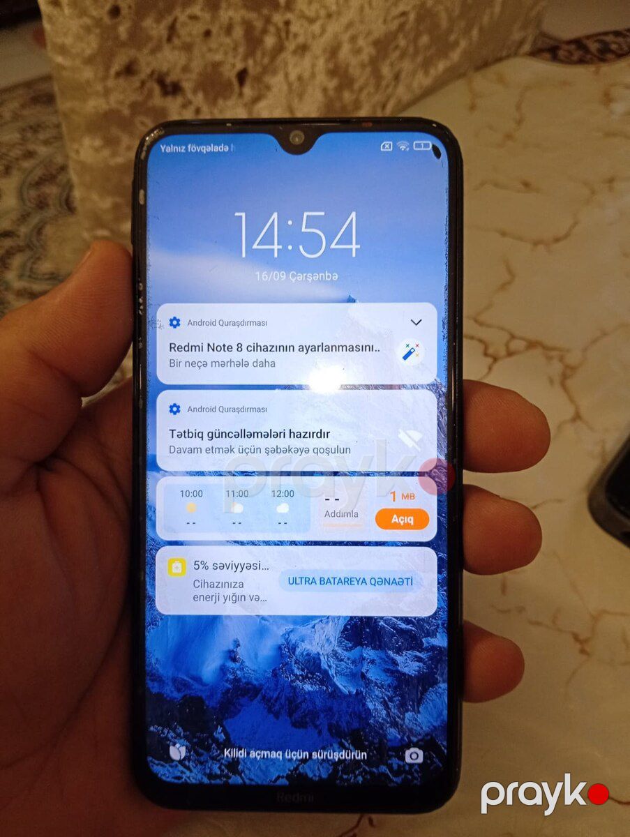 Xiaomi Redmi Note 8 Neptune Blue 64GB/4GB — Smartfonlar, Bakı (2)