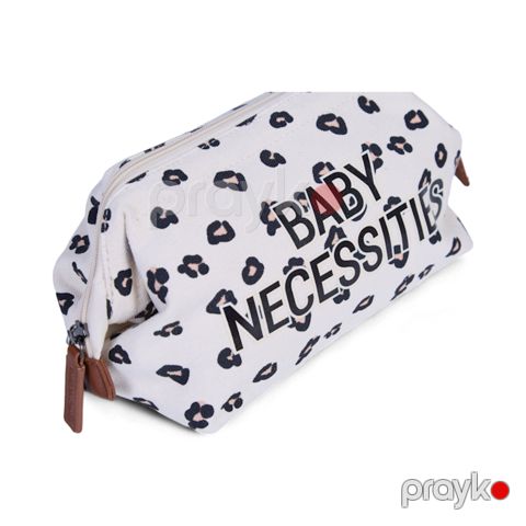Çanta-orqanayzer Childhome Canvas Leopard 5420007156176, Ağ/Qara — Bakı