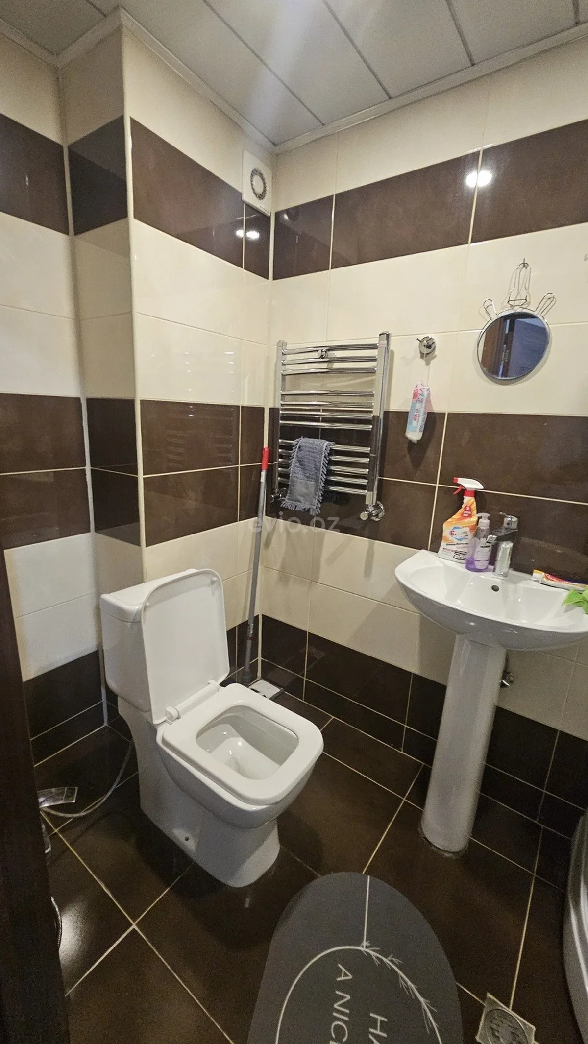 2 otaqlı tam təmirli mənzil satılır Xırdalanda — Mənzil, Abşeron (10)