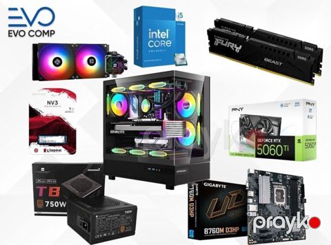 EvoGaming Setup EvoGaming Setup i5-5060ti i5\32GB\B760\1TB\RTX5060TI — Bakı