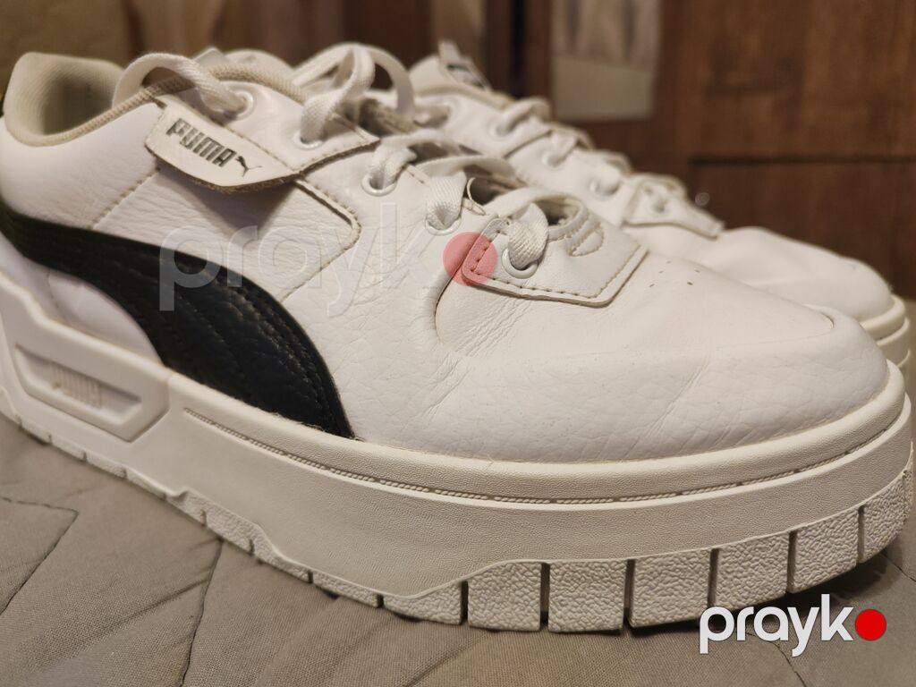 Puma kişi idman ayaqqabısı – ağ/qara 2 Ay geynilib yaz ayları — Krossovkalar, Digah (7)
