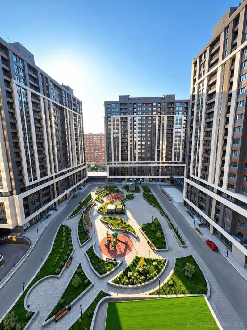 Satılır 4 otaqlı Mənzil Yeni tikili 128 m² Bakı, Xətai r., Ağ şəhər — Bakı