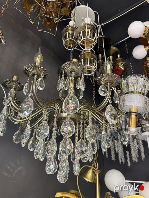 Çılçıraq, 6 lampa, Metal — Bakı