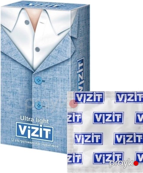Prezervativlər Vizit Ultra light 12 əd — Bakı