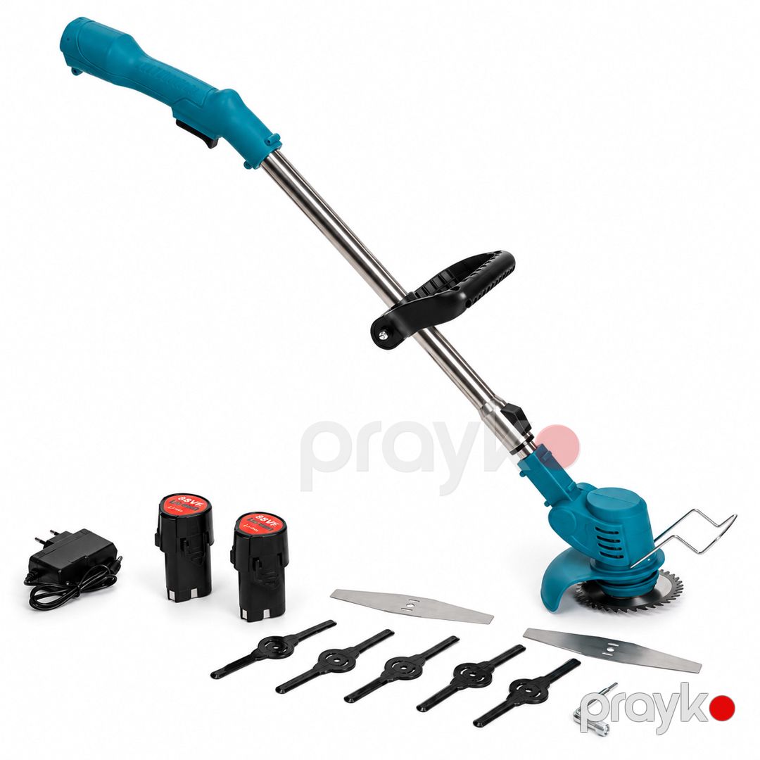 Akkumulyatorlu trimmer 12W, göy — Mallar, Bakı (2)
