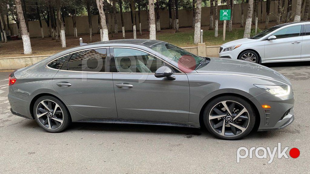 Hyundai Sonata, 1.6 L, 2021 il, 128 000 km — Avtomobillər, Bakı (3)